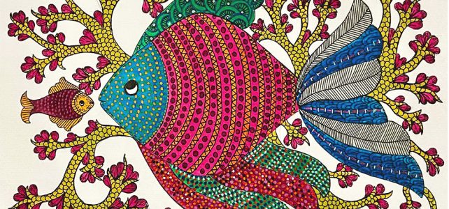 Gond Painting from India