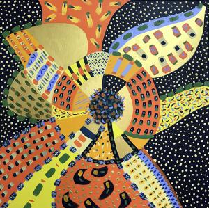 African-Sun-60x60Eurydice Malvina Art
